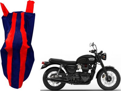 EXCHANGE CARTRENDING Waterproof Two Wheeler Cover for Triumph(Bonneville T100, Blue, Red)