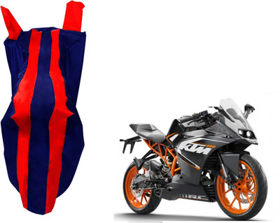 EXCHANGE CARTRENDING Waterproof Two Wheeler Cover for KTM(RC 390, Blue, Red)