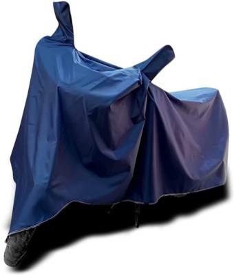 Mdstar Waterproof Two Wheeler Cover for Bajaj(Dominar, Blue)