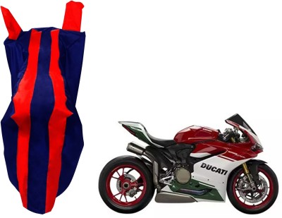 EXCHANGE CARTRENDING Waterproof Two Wheeler Cover for Ducati(899 Panigale, Blue, Red)