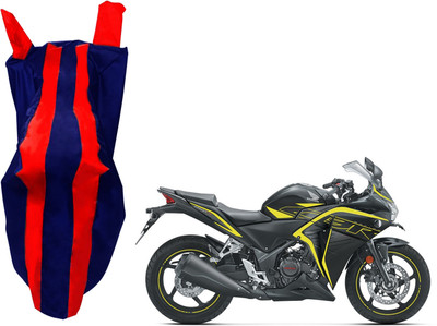 EXCHANGE CARTRENDING Waterproof Two Wheeler Cover for Honda(CBR 150R, Blue, Red)