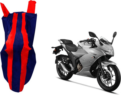 EXCHANGE CARTRENDING Waterproof Two Wheeler Cover for Suzuki(Gixxer SF 250, Blue, Red)