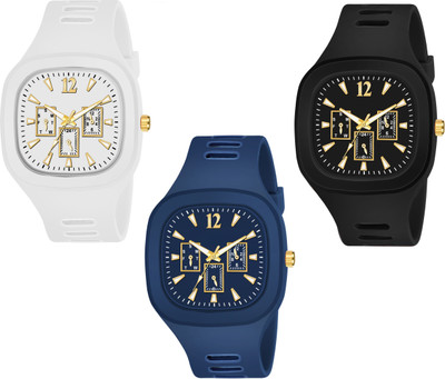 MAAN INTERNATIONAL Addi701Combo-3 Analog Watch  - For Men