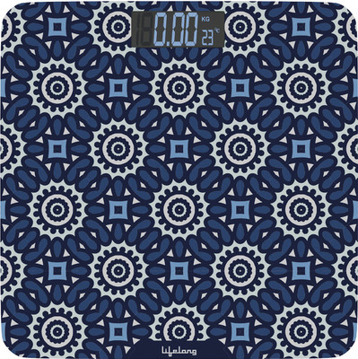 Lifelong LLWS72 Azure (Indian Cultural Series - Gujarat) Weight Machine Body Weighing Scale(Blue)