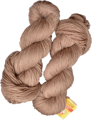 M.G Enterprise Represents Oswal 3 Ply Knitting Yarn Wool, Skin 300 gm