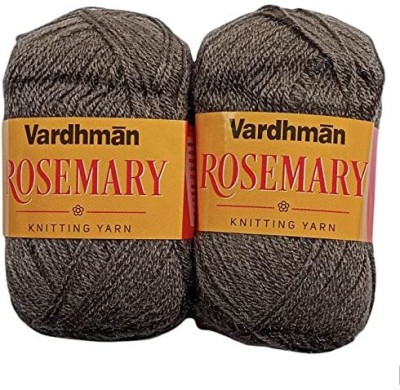 JEFFY Vardhman Rosemary Wool Hand Knitting/Art Craft Soft Yarn, 500 Gram Shade no-42