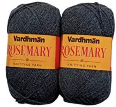 JEFFY Vardhman Rosemary Wool Hand Knitting/Art Craft Soft Yarn, 200 Gram Shade no-27