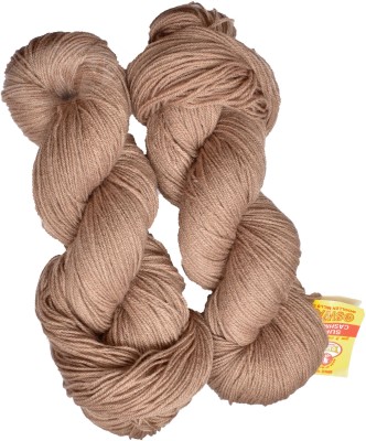 Simi Enterprise Represents Oswal 3 Ply Knitting Yarn Wool, Skin 400 gm ART - AC