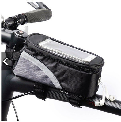 Wifton Polyester Bicycle Front Bag – Waterproof Cycle Mobile Holder Bag-X34 Bicycle Phone Holder