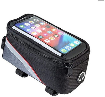 Wifton Polyester Bicycle Front Bag – Waterproof Cycle Mobile Holder Bag-X23 Bicycle Phone Holder