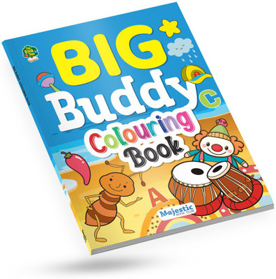 THE BOOK TREE BIG BUDDY COLOURING BOOK FOR KIDS, COLOURING BOOK , ACTIVITY COLOURING BOOK FOR 3-10 YEARS OLD KIDS- GIFT TO CHILDREN FOR PAINTING, DRAWING AND COLOURING(Paperback, LAXMI PRAKASHAN)