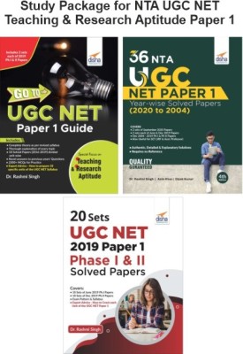 Study Package for Nta UGC Net Teaching & Research Aptitude Paper 1(English, Paperback, Singh Rashmi)