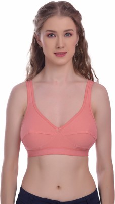 elina Women Sports Non Padded Bra(Orange)