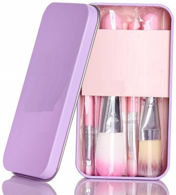 Latixmat 7 pcs Makeup Brushes Kit with Storage Box(Pack of 7)