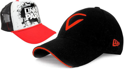 RD YTR Embroidered, Printed, Self Design, Solid Sports/Regular Cap Cap(Pack of 2)
