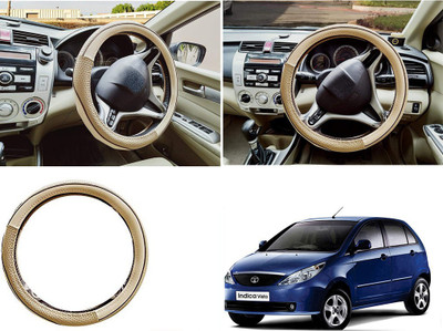 Shop Buy Steering Cover For Tata Universal For Car(Beige, Leather)