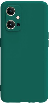 Micvir Back Cover for Vivo T1 5G(Green, Dual Protection, Silicon, Pack of: 1)