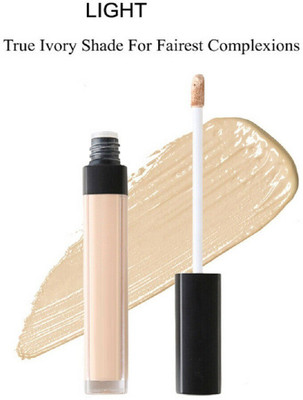 Herrlich Face Base Liquid Concealer Weightless, Long-lasting, Full Coverage Finish Concealer(LIGHT, 10 ml)