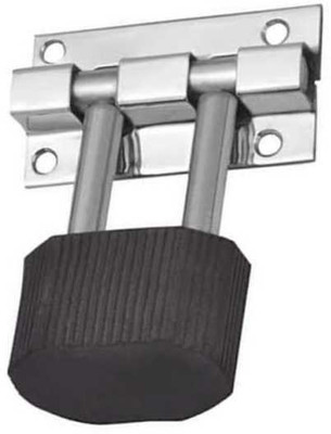 Sunglova Stainless Steel Door stopper Rolex Pack Of 1 Sunglova Stainless Steel Rolex Door Stopper Pack Of 1 Door Mounted Door Stopper(Silver)