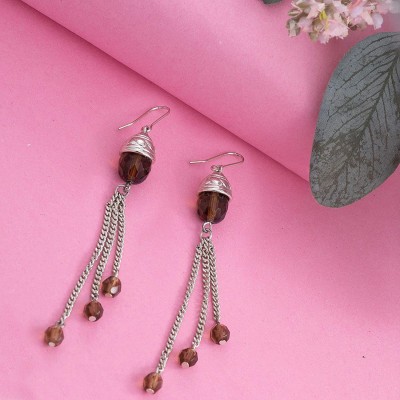 Estele Crystal Alloy Drops & Danglers