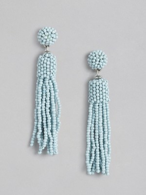 RICHEERA Blue Contemporary Drop Metal Drops & Danglers