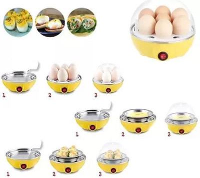 PreciousPearl Multi-Functional Electric Egg Cooker PPEC22 Egg Cooker(7 Eggs)