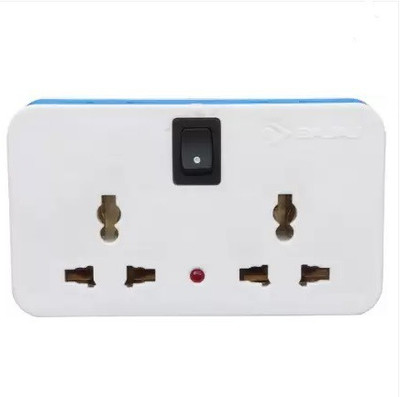 BAJAJ BAJAJ 4 WAY MULTIPLUG Three Pin Plug(White)