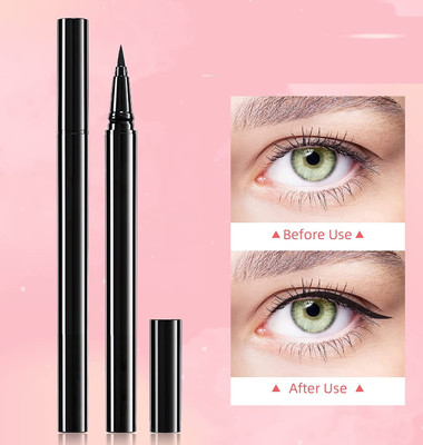FELICECHIARA 24 Hours Waterproof,Smudgeproof Sketch EyeLiner 5 g(JET BLACK)
