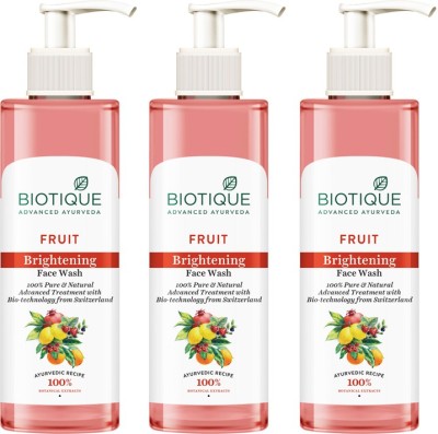 BIOTIQUE Fruit Brightening  Face Wash(600 ml)