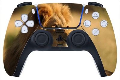 GADGETSWRAP 2005SHFL-1689 lion in the wild PS5 Controller Skin  Gaming Accessory Kit(Multicolor, For PS5)