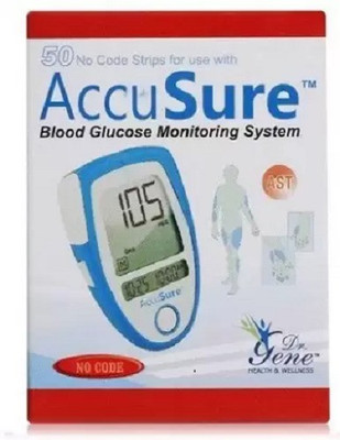 AccuSure TD19E 50 Glucometer Strips