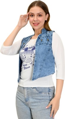 Espan hub Sleeveless, 3/4th Sleeve Solid Girls Jacket