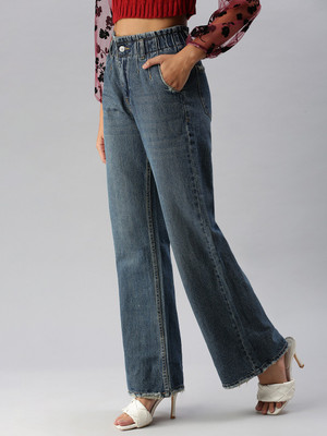 SHOWOFFFF Flared Women Blue Jeans