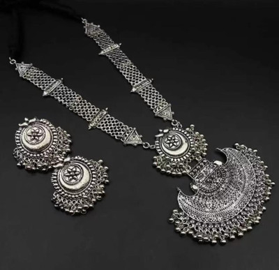 budget buy Oxidised Silver Sterling Silver Silver Jewellery Set(Pack of 1)