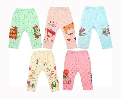 dayaku Track Pant For Baby Boys & Baby Girls(Multicolor, Pack of 5)