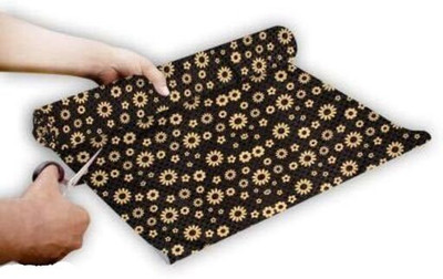 H K TRADERs Rectangular Pack of 1 Table Placemat(Brown, Polyester)