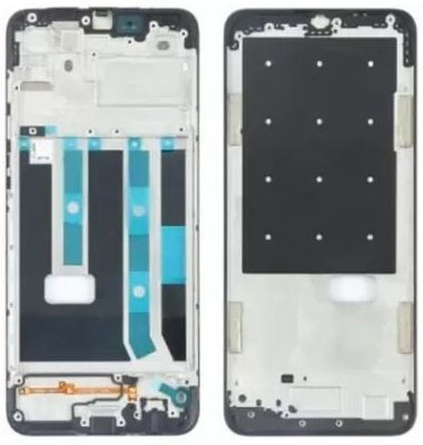 Purplesavvy Oppo A15 Middle frame Front Panel(Black)