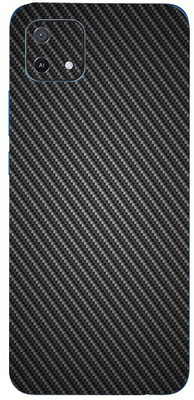 AsSkin Oppo A16e Mobile Skin(Ultra Super Black carbon fiber wallpaper Skin With High Gloss Finish).)
