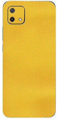 AsSkin Oppo A16e Mobile Skin(Ultra Super Yellow Carbon Skin With High Gloss Finish).)
