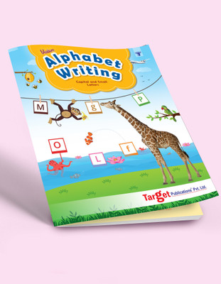 English Alphabet Writing Book For Kids | Alphabet Book | 55 Practice Boxes For Each Letter | 3 To 5 Year Old | ABCD Capital And Small Letter Practice And Activities For Nursery Children(Paperback, Target Publications)