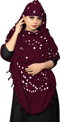 KIRAJENSH ENTERPRISE Solid Cotton Blend Women Fancy Scarf