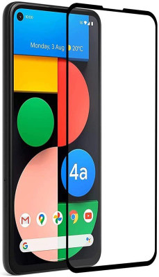 VISHRN Edge To Edge Tempered Glass for Google Pixel 4a 5G(Pack of 1)