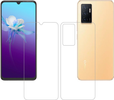 Ten To 11 Front and Back Tempered Glass for ViVO Y75(Pack of 2)