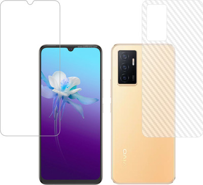 Ten To 11 Front and Back Tempered Glass for ViVO Y75(Pack of 2)