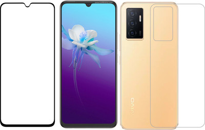 Vatsin Front and Back Tempered Glass for ViVO Y75(Pack of 2)