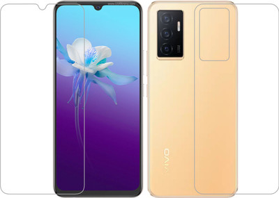 Vatsin Front and Back Tempered Glass for ViVO Y75(Pack of 2)