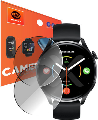 Olonga Screen Guard for Crossbeats Orbit X Smartwatch(Pack of 2)