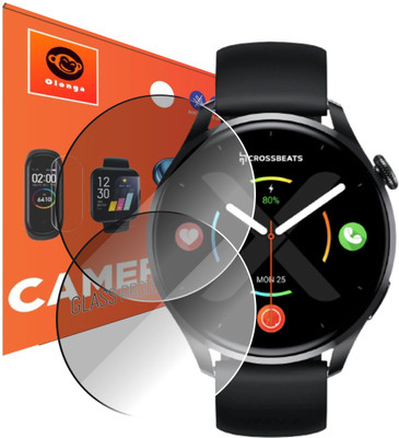 Olonga Screen Guard for Crossbeats Orbit X Smartwatch(Pack of 2)
