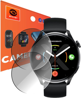 Olonga Screen Guard for Crossbeats Orbit X Smartwatch(Pack of 2)