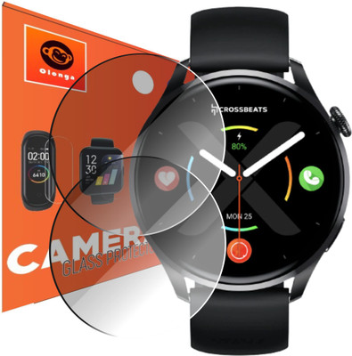 Olonga Screen Guard for Crossbeats Orbit X Smartwatch(Pack of 2)